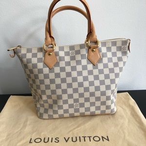 Louis Vuitton Saleya PM Damier Azur - Almost New